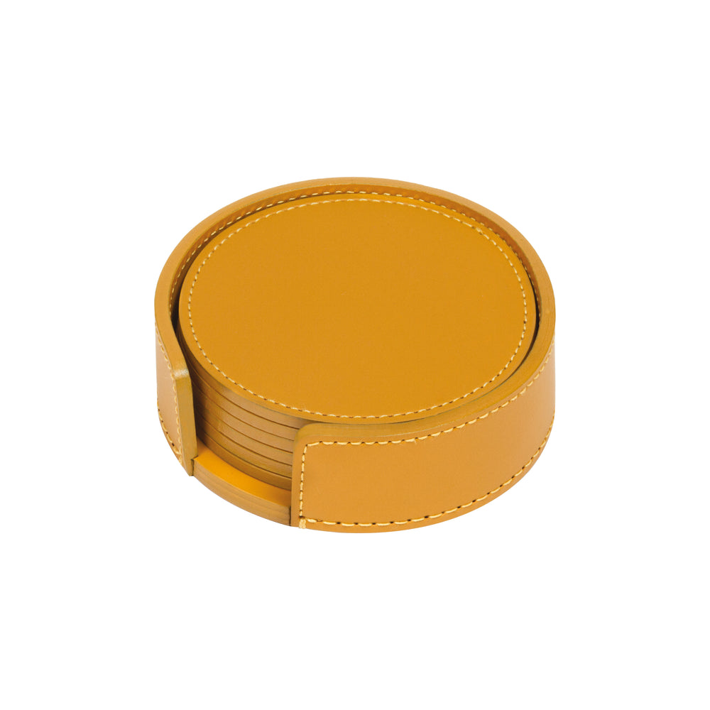 Rudi Acquerello Coaster Set and Holder