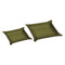 Jack Rectangular Leather Valet Tray (Set of 2)  option G98 Olive Green
