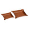 Jack Rectangular Leather Valet Tray (Set of 2)  option H08 Siena