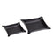 Jack Rectangular Leather Valet Tray (Set of 2)  option H20 Black