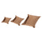 Jack Square Leather Valet Tray Set  option A47 Nut