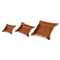 Jack Square Leather Valet Tray Set  option H08 Siena