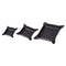 Jack Square Leather Valet Tray Set  option H20 Black