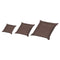 Jack Square Leather Valet Tray Set  option X42 Cappuccino