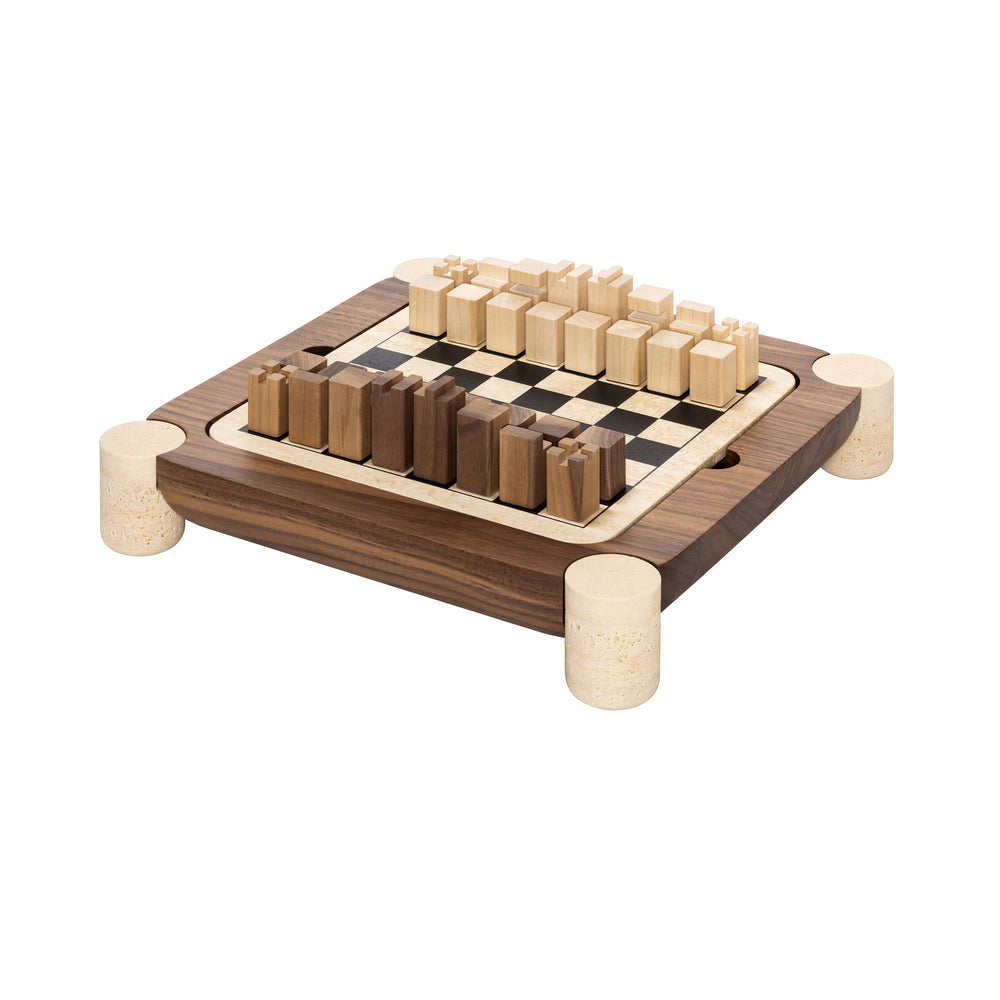 Mocambo Chess Draughts Game Set
