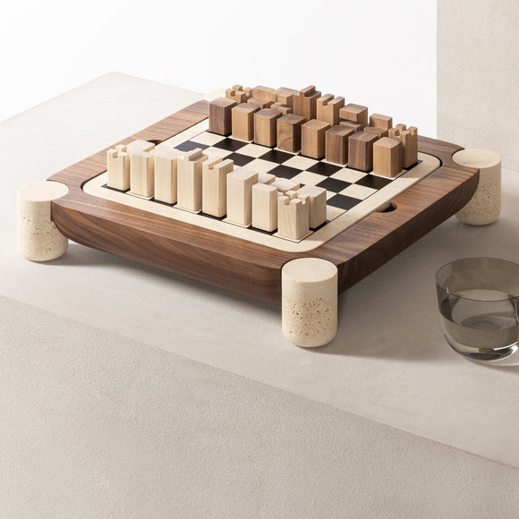 Mocambo Chess Draughts Game Set