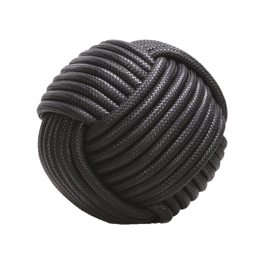 Nodo Leather Pouf