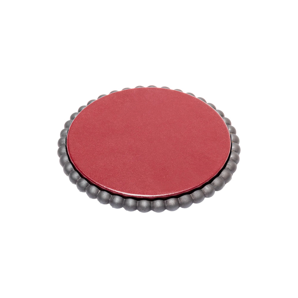 Perla Round Coaster Set and Holder