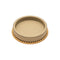 Perla Round Valet Tray  option G176 Ammonite / Brass