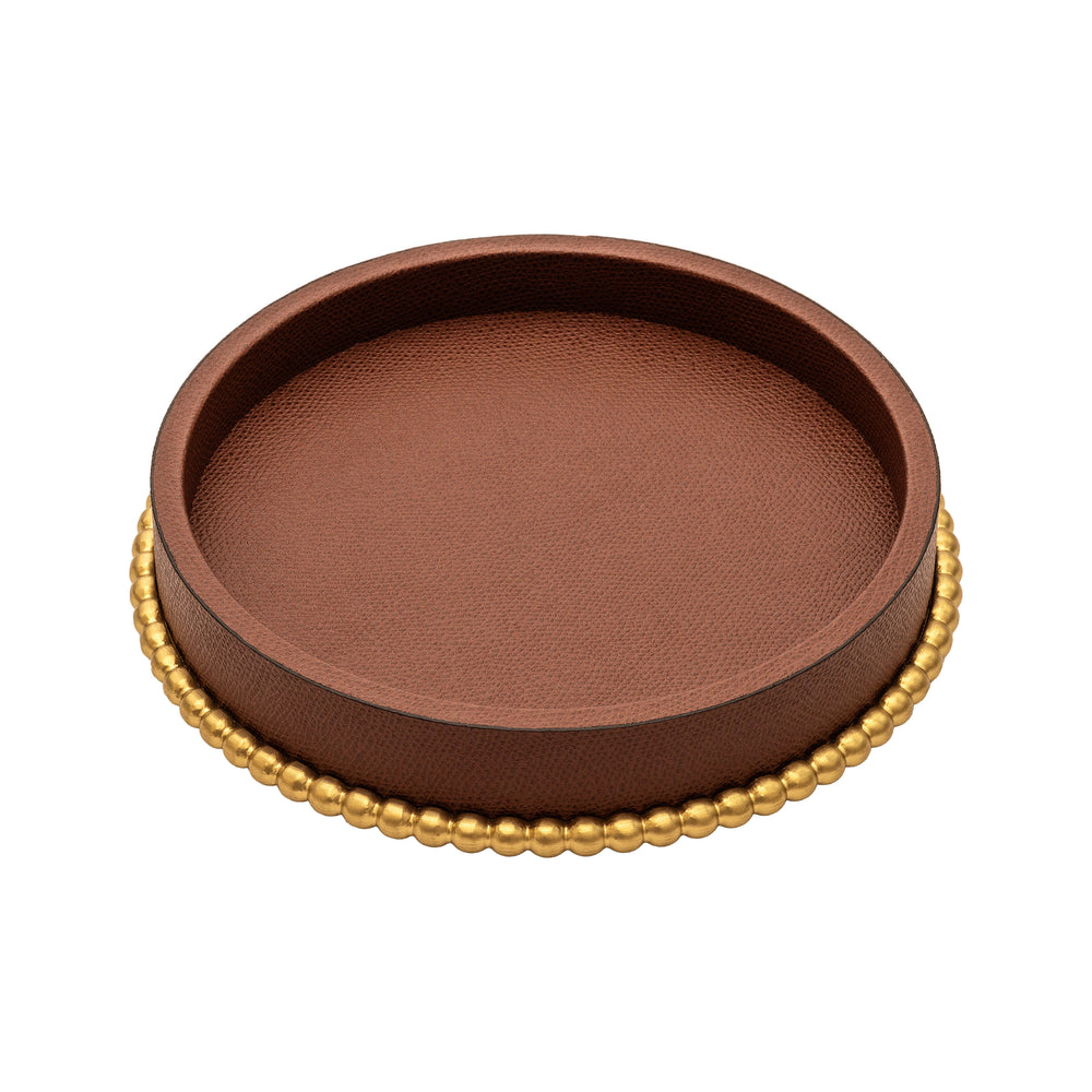 Perla Round Valet Tray Set