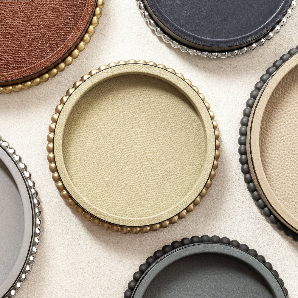 Perla Round Valet Tray
