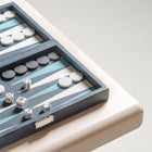 Phileas Miniature Travel Backgammon Set