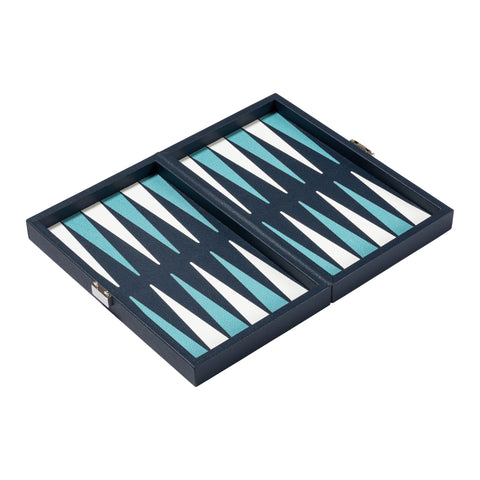 Phileas Miniature Travel Backgammon Set