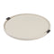 Puccini Round Tray  option B37 Light Grey/Bronze / Large: 18.1 in diameter