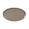 Puccini Round Tray  option H24 Smoke/Chrome / Medium: 14.2 in diameter