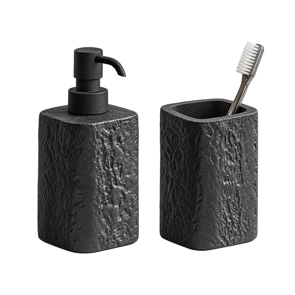 Riace Soap Dispenser and Toothbrush Holder