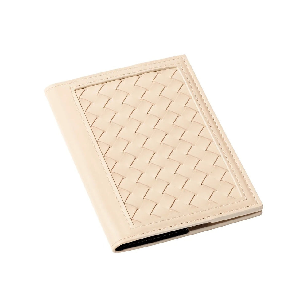 Riviere Handwoven Leather Passport Holder and Luggage Tag