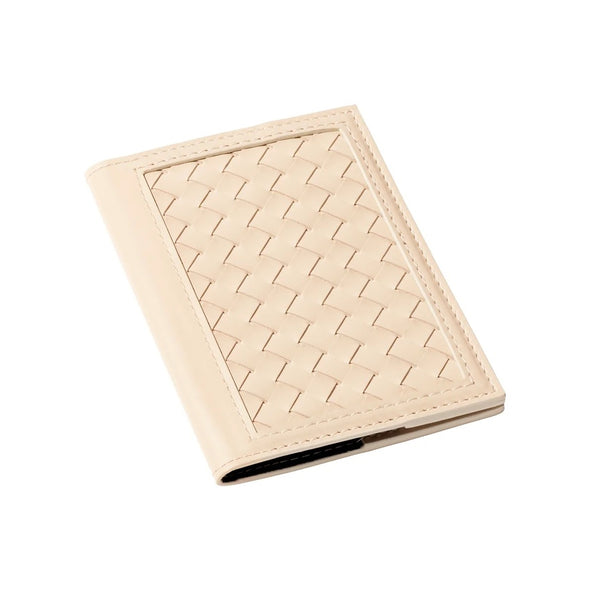 Riviere Handwoven Leather Passport Holder and Luggage Tag
