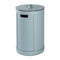 Storage Basket with Handles and Lid  option G66 Sky / Small Tall: 15 in Dia x 24.8 in H