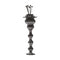 Buds Diffuser  option Medium: 7.7 in width