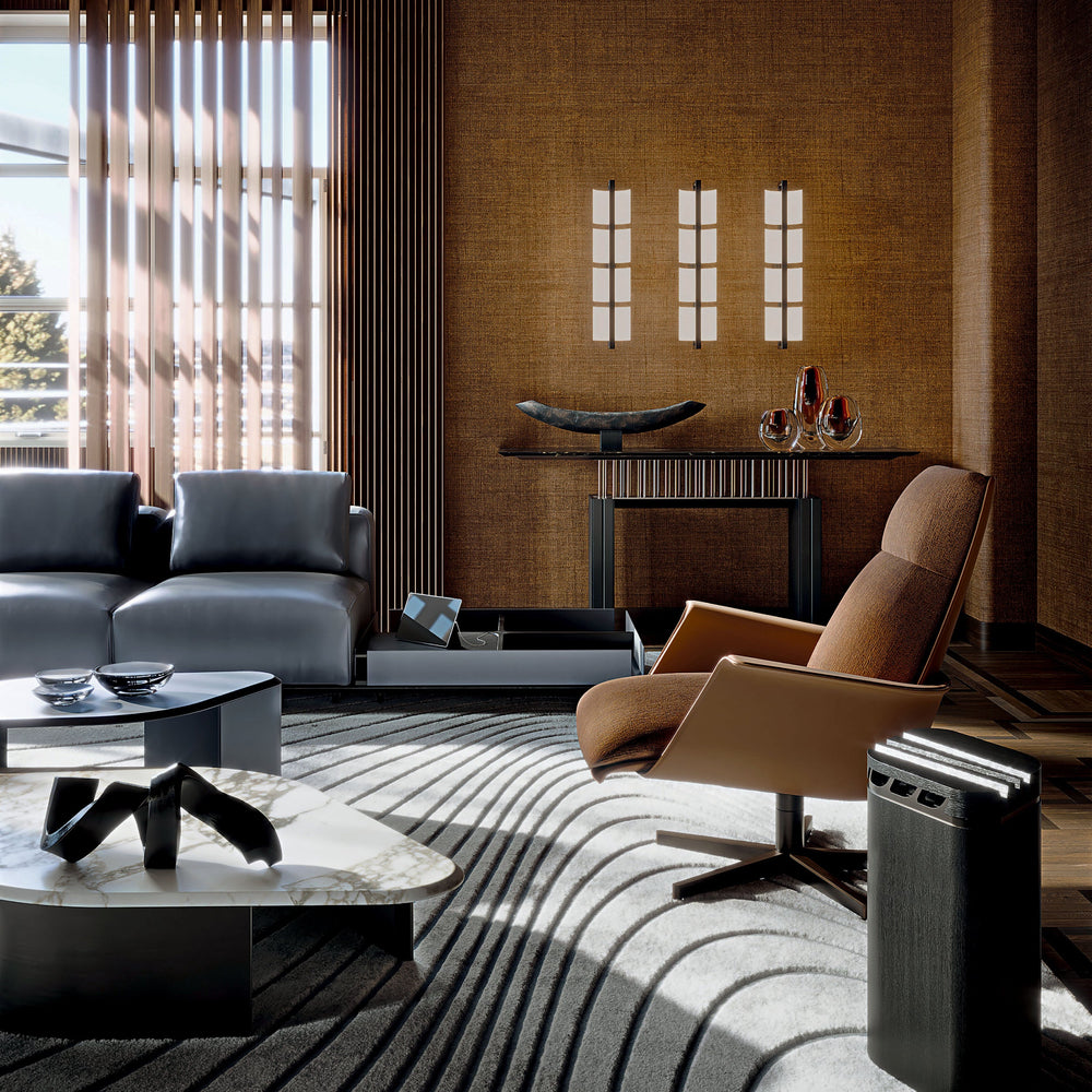 Clori Swivel Lounge Armchair