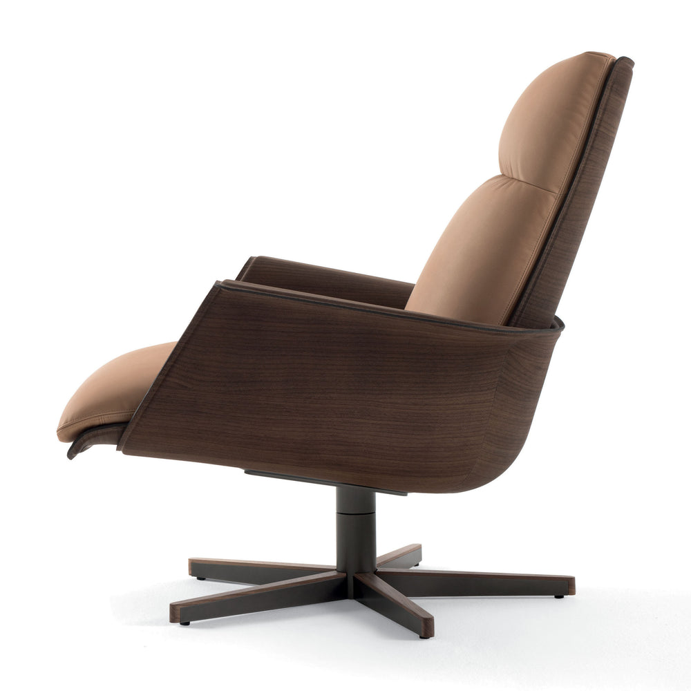 Clori Swivel Lounge Armchair