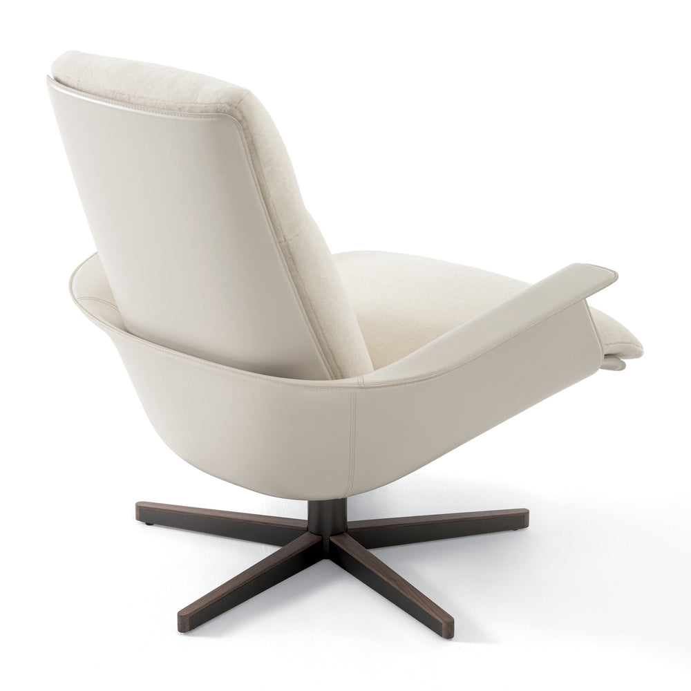 Clori Swivel Lounge Armchair