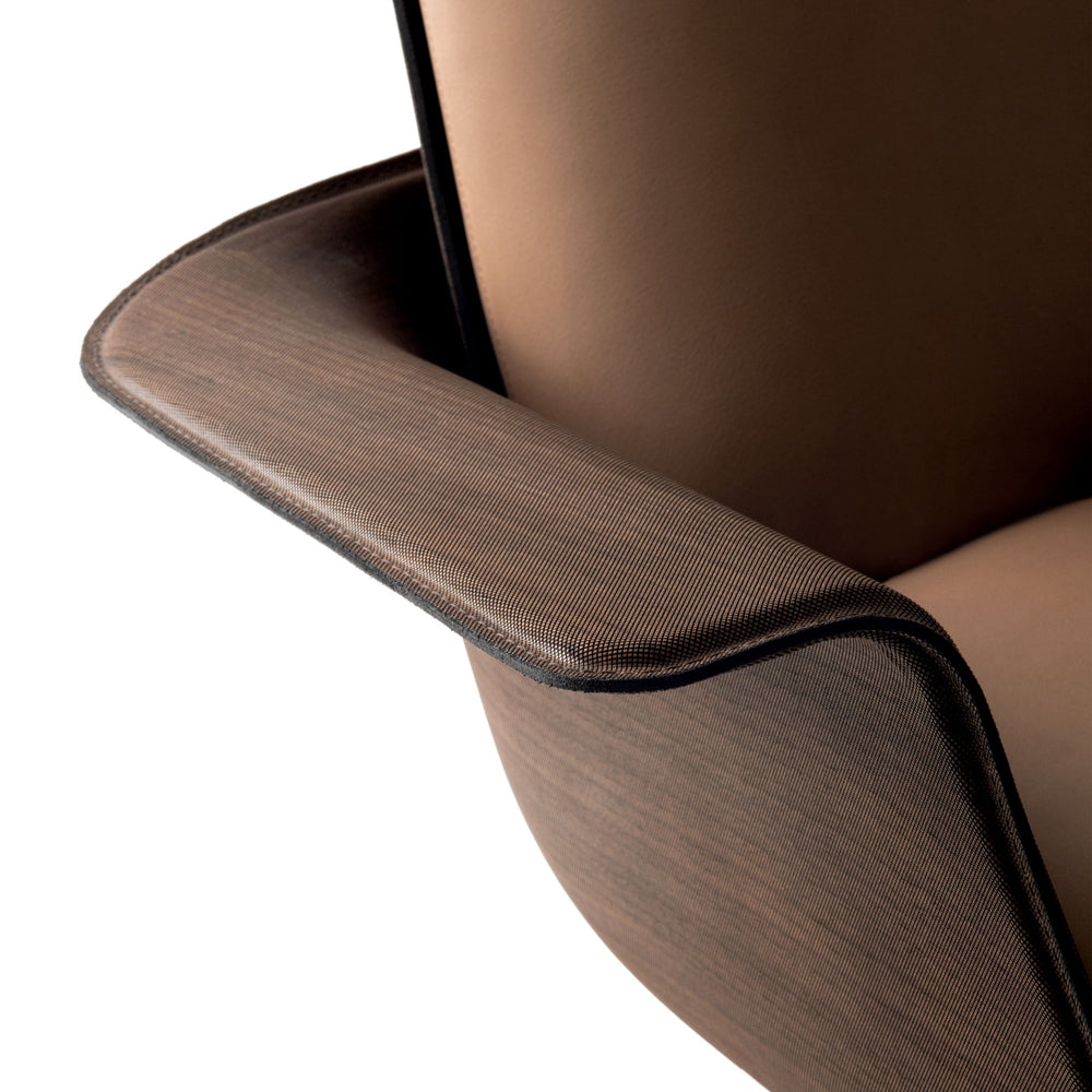 Clori Swivel Lounge Armchair