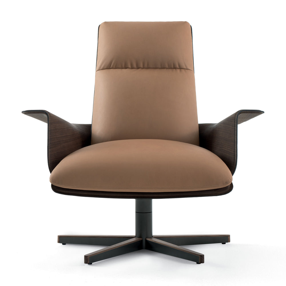 Clori Swivel Lounge Armchair