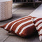 Nisida Outdoor Throw Pillow  option Terracotta/Ivory