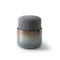 Teti Pouf  option 77501 / Light Blue-Copper Lacquered