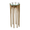 Aquilo Accent Table  option Antique Brass