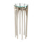 Aquilo Accent Table  option Antique Nickel