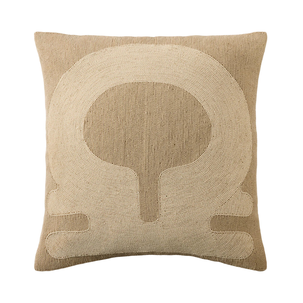 Carthago Beaded Key Throw Pillow