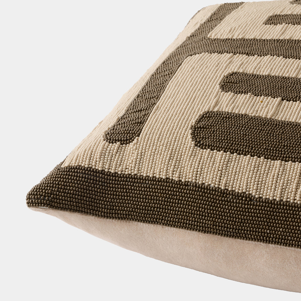Carthago Beaded Latch Throw Pillow