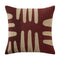 Carthago Beaded Pass Throw Pillow  option Rust