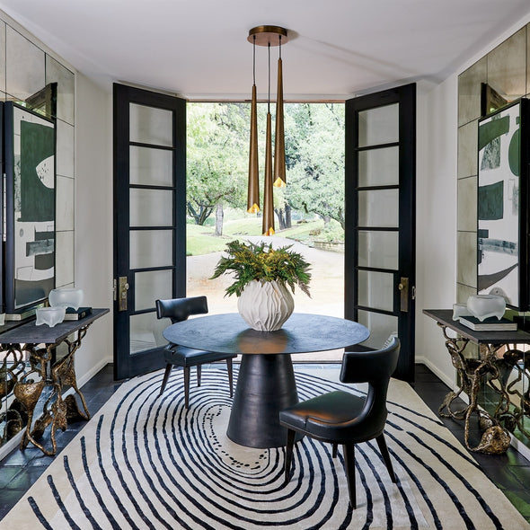 Concentric Circles Rug