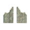 Cove Bookend (Set of 2)  option Green