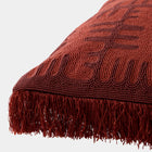 Duafe Beaded Throw Pillow