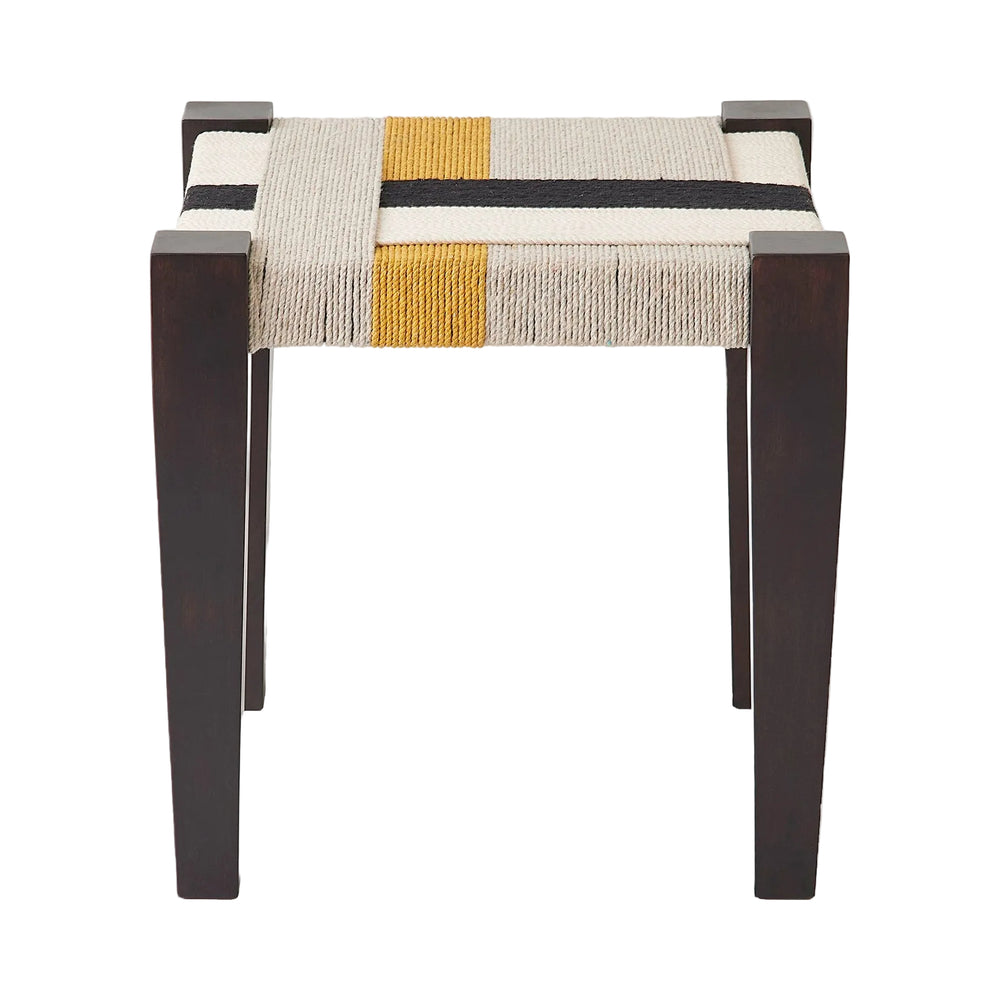 Fiori Jute Low Stool