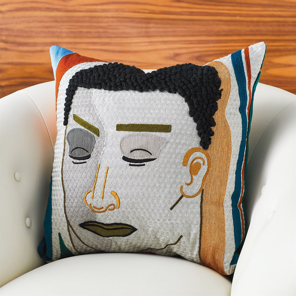 Herr Hans Throw Pillow