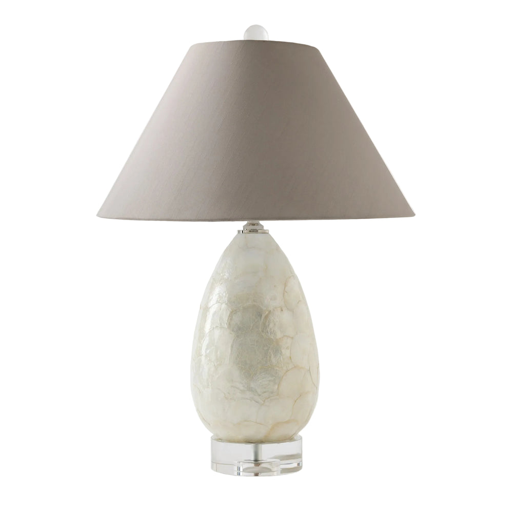 Lydia Abalone Shell Scaled Accent Table Lamp