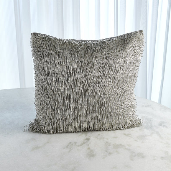 Shimmy Fringe Throw Pillow