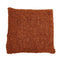 Textured Boucle Throw Pillow  option Rust