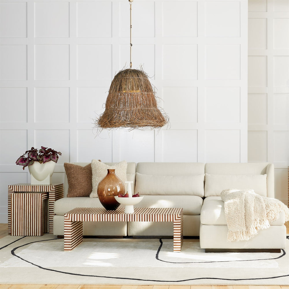 Textured Boucle Throw Pillow