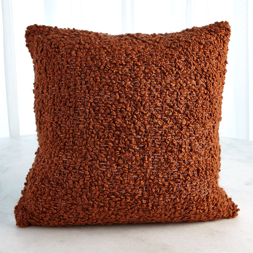 Textured Boucle Throw Pillow