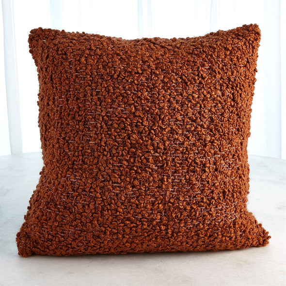 Textured Boucle Throw Pillow