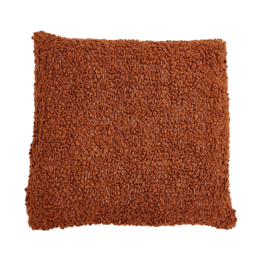 Textured Boucle Throw Pillow