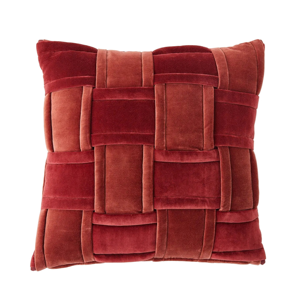 Plicare Velvet Woven Pillow