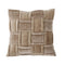 Plicare Velvet Woven Pillow  option Taupe